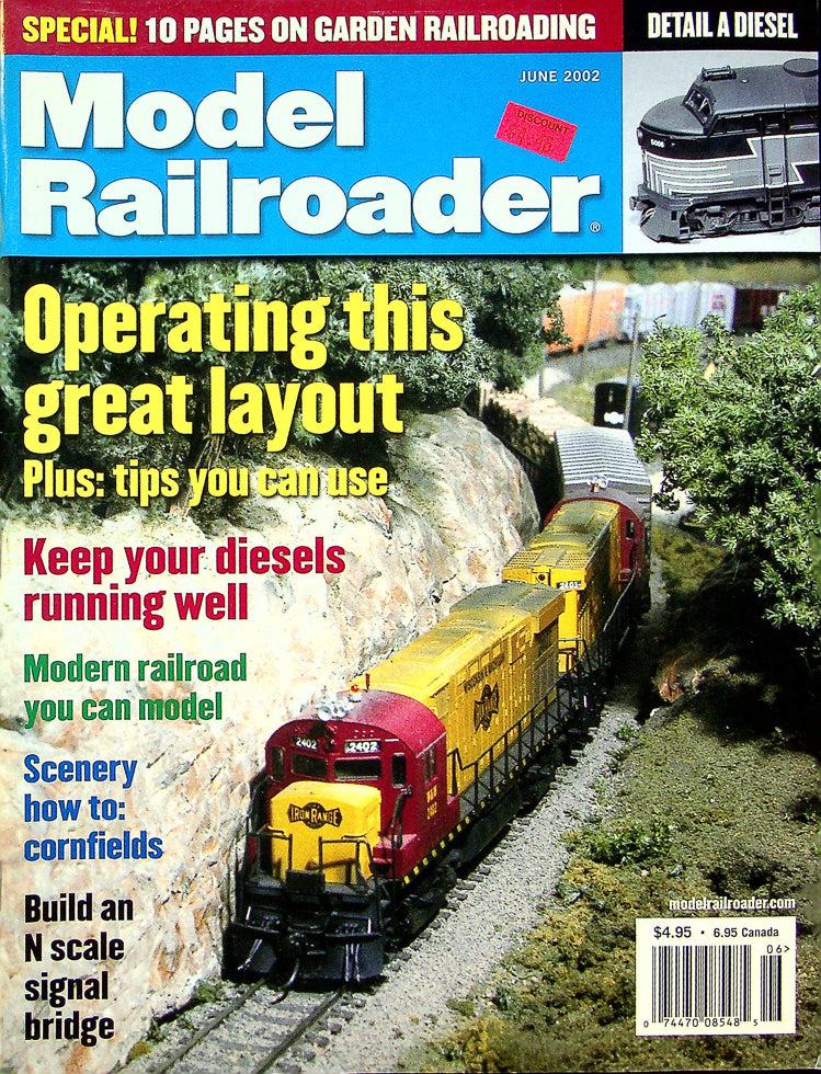 Model Railroader Magazine June 2002 Vol 69 No 6 Operating This Great Layout