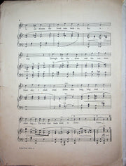 The Trail That Leads to Home Vintage Sheet Music Edward Lockton 1916 Piano Song 4