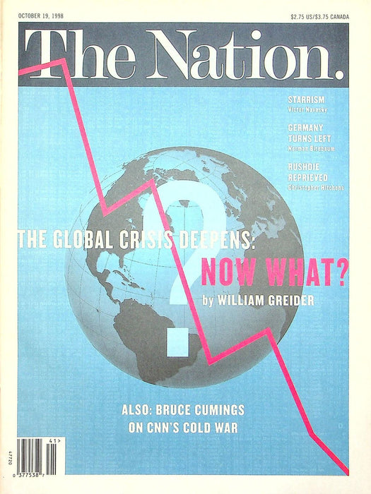 The Nation Magazine Oct 19 1998 Starrism Victor Navasky New World Order Trillin