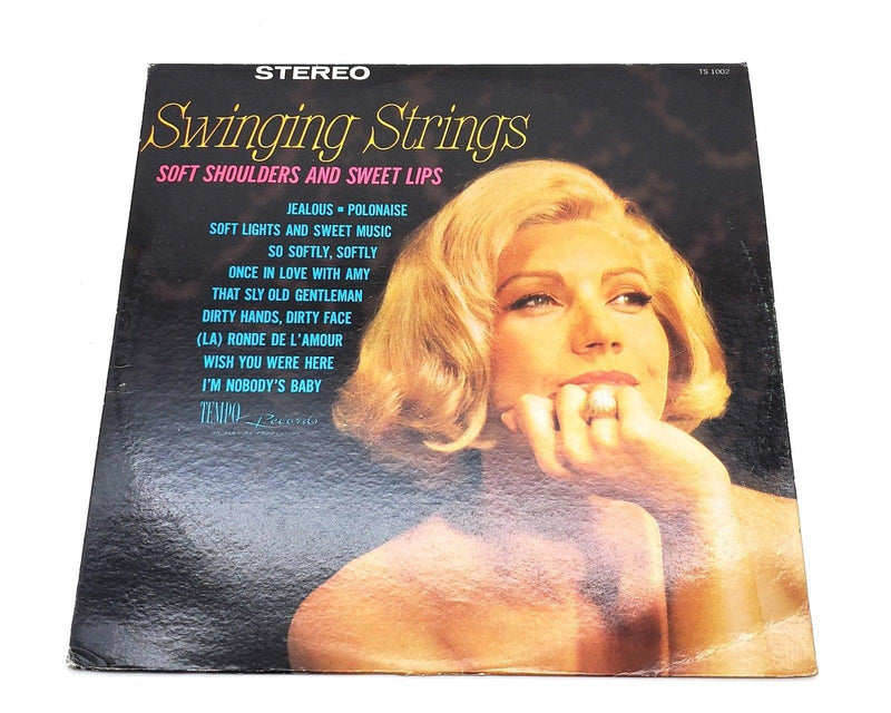 Antoine de Marco Swinging Strings Soft Shoulders and Sweet Lips 33 RPM LP Record 1