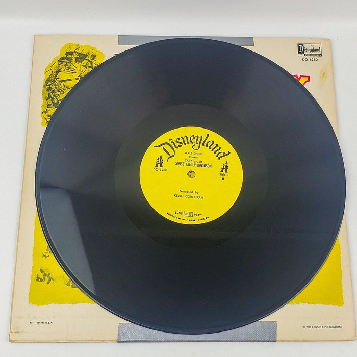 Kevin Corcoran Swiss Family Robinson Record 33 RPM LP DQ-1280 Disneyland 1963 3