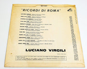 Luciano Virgili Ricordi Di Roma 33 RPM LP Record La Voce Del Padrone 1961 2