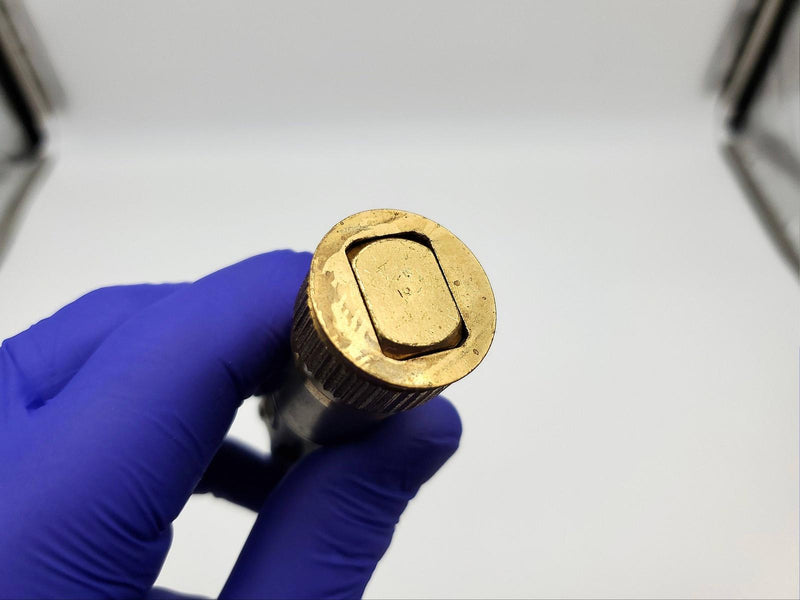 3x Falcon Deadbolt Latches 2-3/4" Backset 1/2" Throw Bright Brass Finish NOS