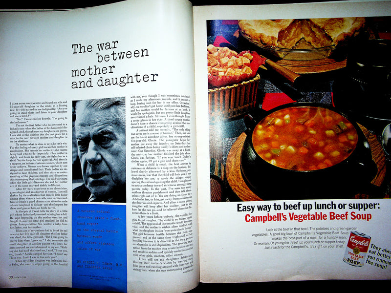 Look Magazine January 11 1966 The American Woman War Between Mother And Daughter 3