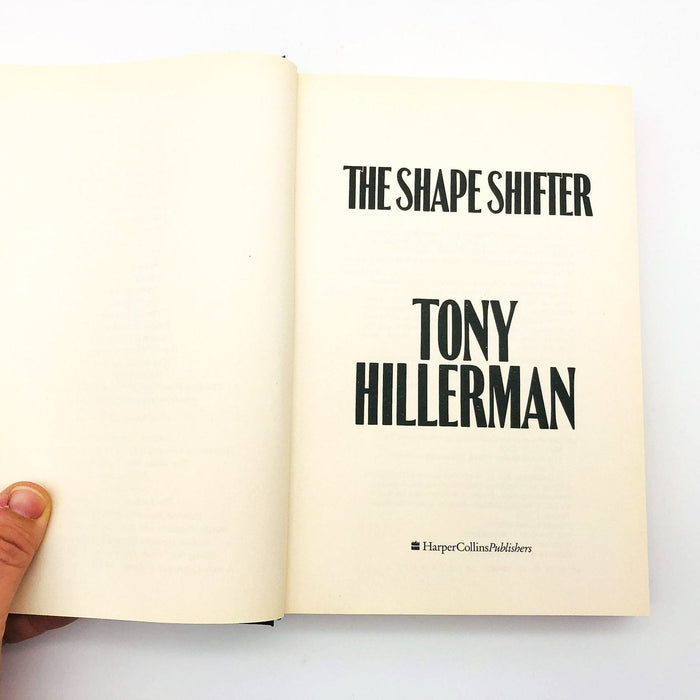 The Shape Shifter Hardcover Tony Hillerman 2006 Navajo Detective Mystery 1st Ed 7