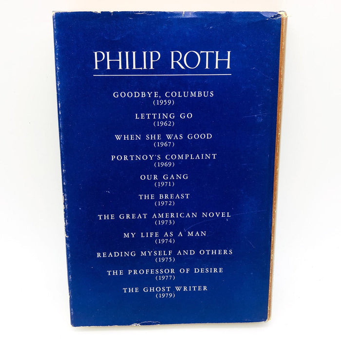 The Ghost Writer HC Philip Roth 1979 Author Writer Mistress Wife Cohabitation 2