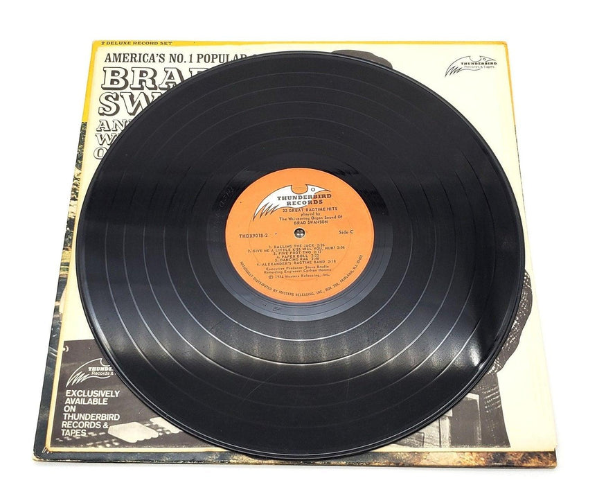 Brad Swanson 22 Great Ragtime Hits 33 RPM 2xLP Record Thunderbird 1974 8