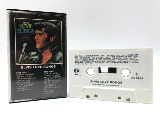 Elvis Love Songs Elvis Presley Cassette K-Tel 1981 Compilation Love Me Tender 2