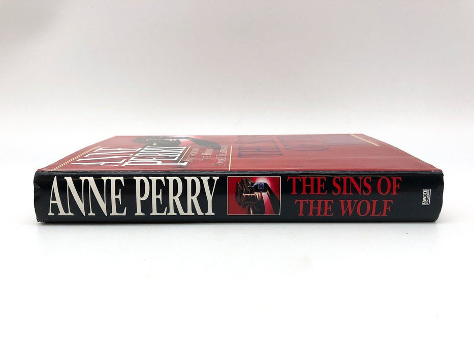 The Sins of the Wolf Anne Perry 1994 Fawcett Hardcover Book Jacket 3