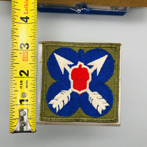 WW2 US Army Patch 21st Corps Acorn Arrows European Theater Embroidered No Glow 2