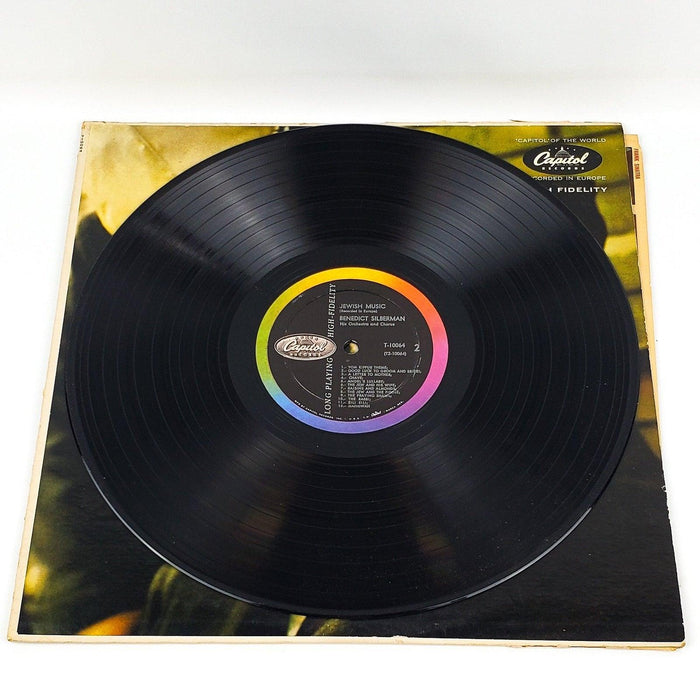 Benedict Silberman Jewish Music Record 33 RPM LP T-10064 Capitol Records 1962 4