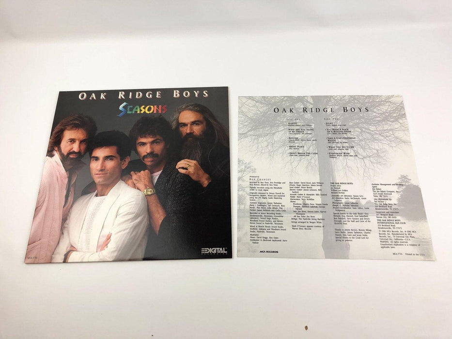 Oak Ridge Boys Seasons Record LP MCA-5714 "What You Do to Me" 1986 4