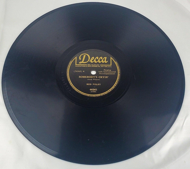 Red Foley Cincinnati Dancing Pig 78 RPM Single Record Decca 1950 2