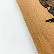 W R Berries I Wuv You Print On Wood Grain Print Picture 4