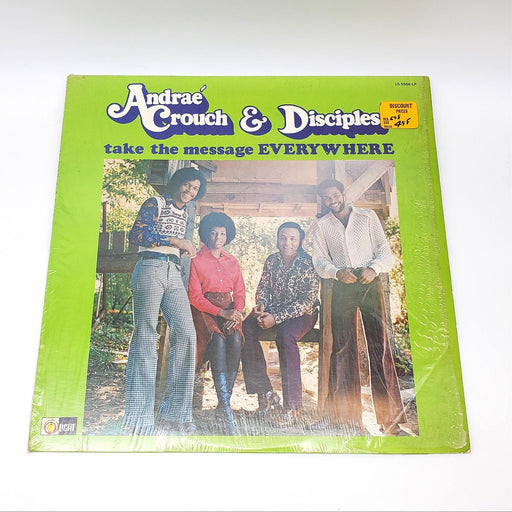Andraé Crouch & The Disciples Take The Message Everywhere LP Record 1977 Reissue 1