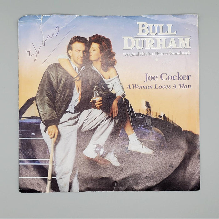 Joe Cocker A Woman Loves A Man Bull Durham Single Record Capitol Records 1987 1