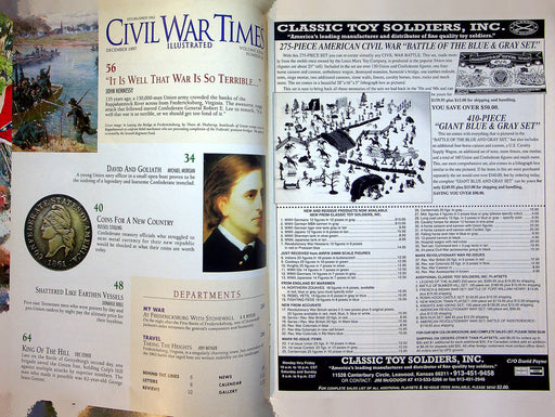 Civil War Times Magazine December 1997 Vol 36 No 6 The High Price Of Valor 2