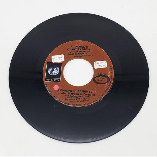 Liz Damon's Orient Express Loneliness Remembers Single Record Anthem 1971 51005 1