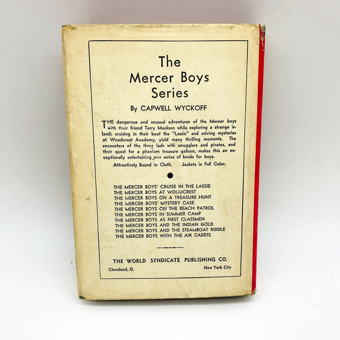 The Mercer Boys Mystery Case Hardcover Capwell Wyckoff 1929 Suspense Adventure 2