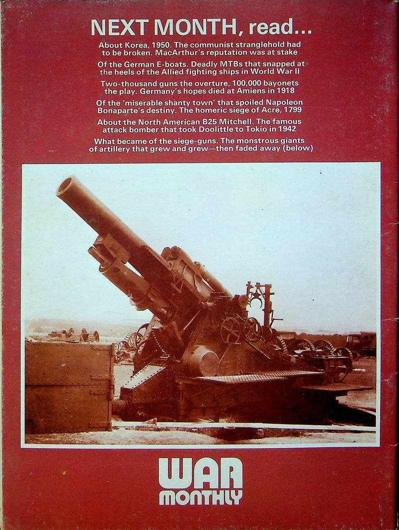 War Monthly Magazine Jan 1975 #10 Arras Rommels 7th Ghost Division Iwo Jima 2