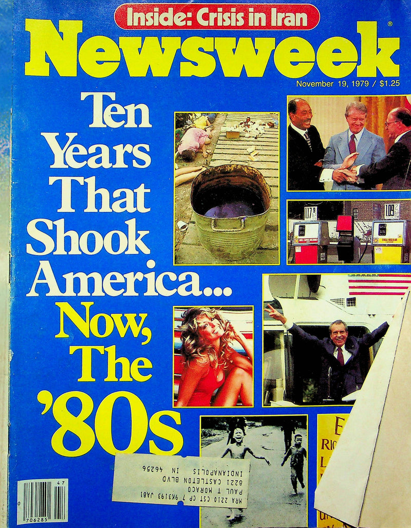 Newsweek Magazine Nov 19 1979 Look Back at 70s Look Forward 80s Predictions 1