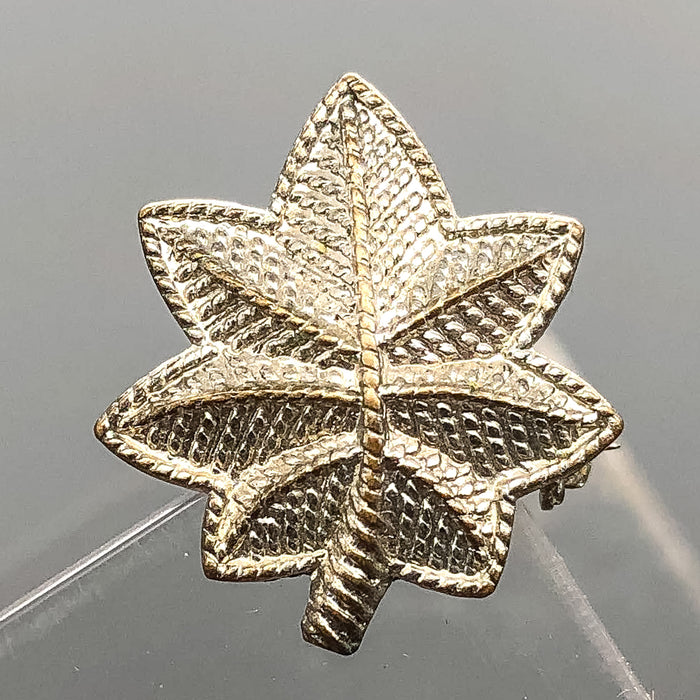 US Army Lieutenant Colonel Major Pin Silver Oak Leaf Gemsco Bar Officer Insignia 4