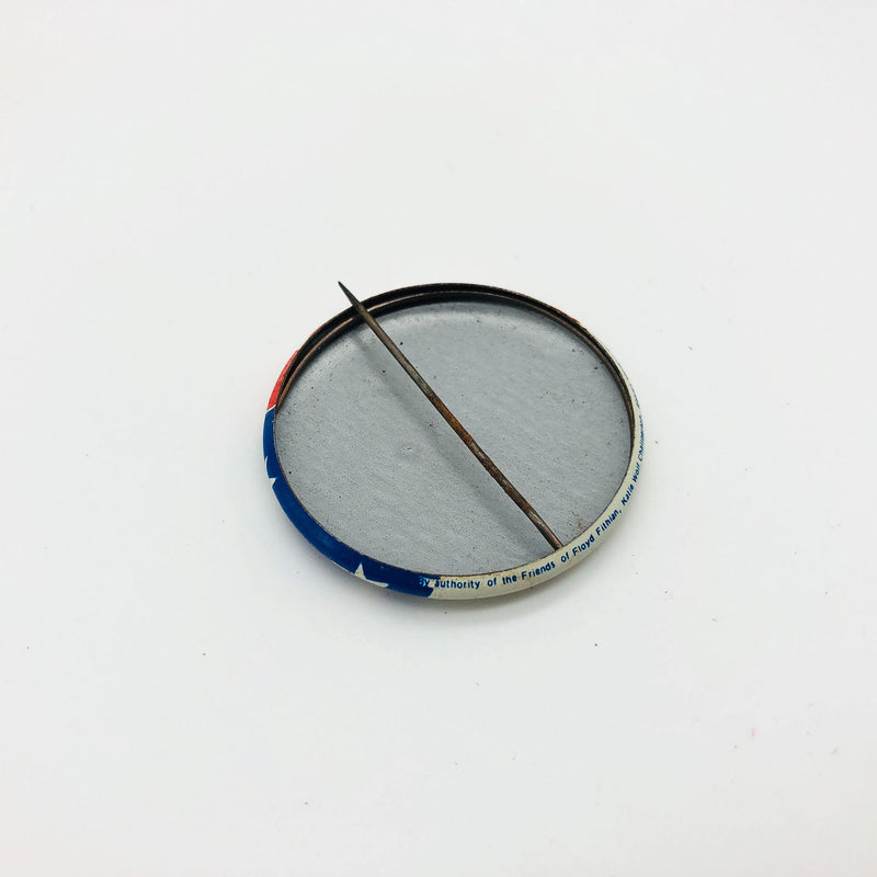 Floyd Fithian Political Button Pin 1.5" Indiana Politician Campaign Friends Of