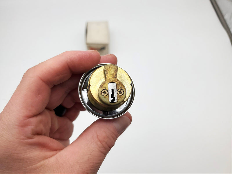 Corbin Mortise Cylinder 5253 Satin Chrome US26D 1-1/4" Length M63042 Keyed NOS