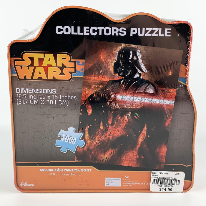 Star Wars Darth Vader Collectors Tin 1000 pc Jigsaw Puzzle 18 x 24" - NIB