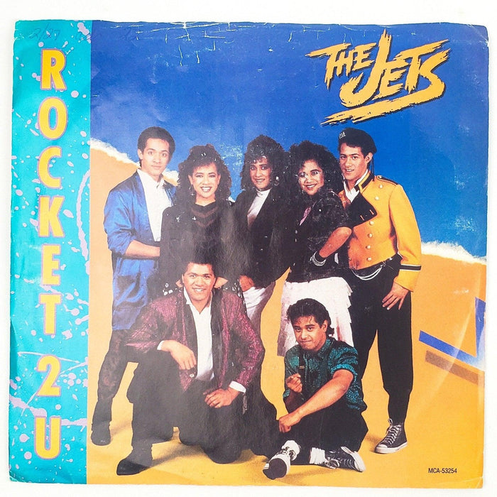 The Jets Rocket 2 U Record 45 RPM Single MCA-53254 MCA Records 1988 1