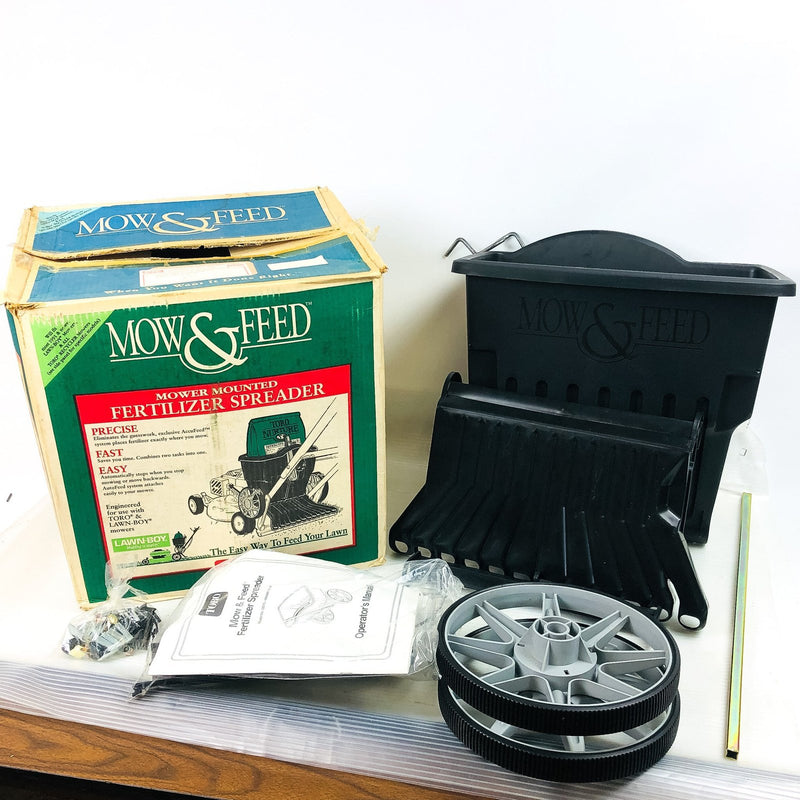 Mow and Feed Fertilizer Spreader 52070 Mower Mounted NOS For Use With Lawn-Boy 6