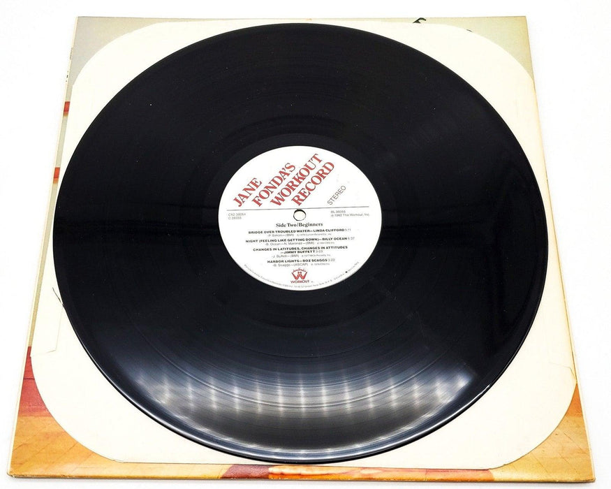 Jane Fonda Jane Fonda's Workout Record 33 RPM Double LP Record Columbia 1981 6