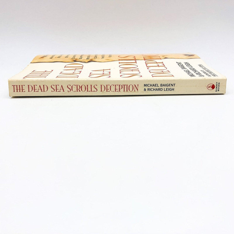 The Dead Sea Scrolls Deception Paperback Michael Baigent 1991 Criticism 1st Ed 3