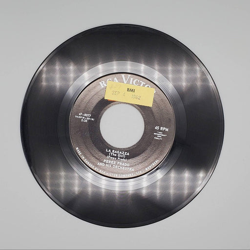 Perez Prado And His Orchestra Via Veneto / La Ragazza Single Record 1962 2