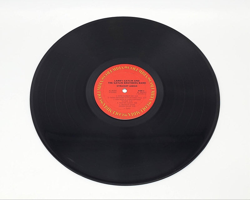 Larry Gatlin & The Gatlin Brothers Straight Ahead LP Record Columbia 1979 7