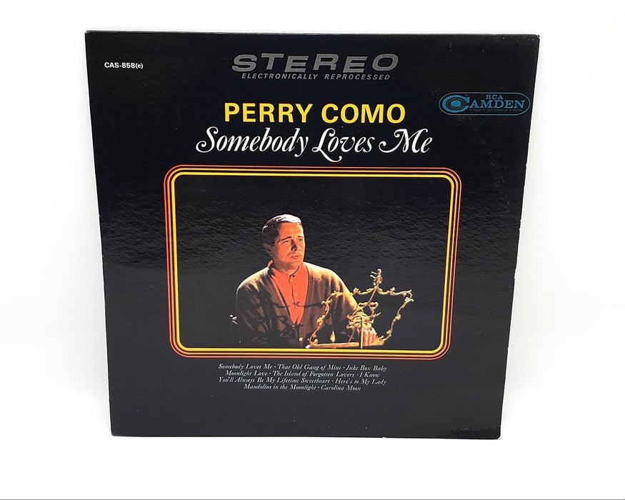 Perry Como Somebody Loves Me LP Record RCA Camden 1965 CAS-858 e 1