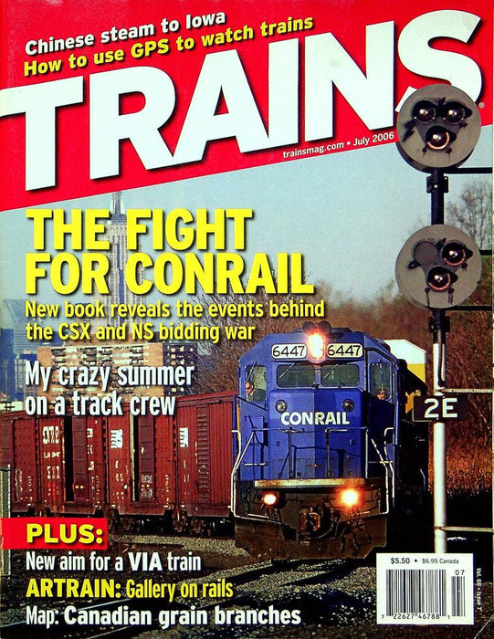 Trains Magazine July 2007 Vol 67 No 7 Local Heroes, Wayfreight And Single-Car