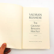 The Ground Beneath Her Feet Paperback Salman Rushdie 1999 Indian Singer Death 6