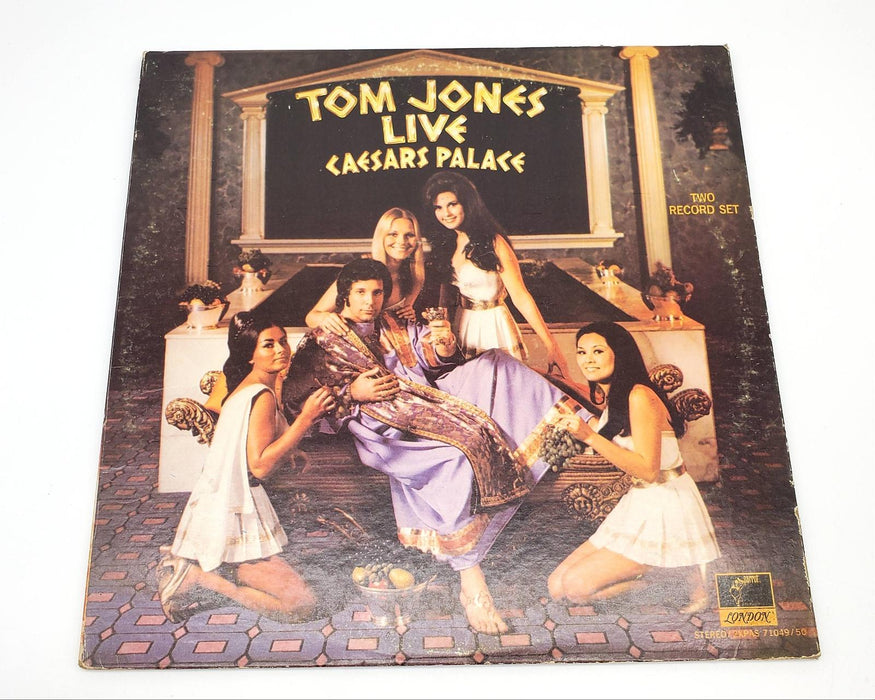 Tom Jones Live At Caesar's Palace Double LP Record Parrot 1971 2XPAS 71049 / 50 1