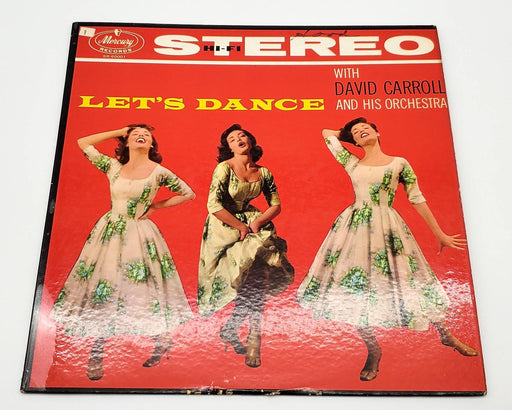 David Carroll & His Orchestra Let's Dance 33 RPM LP Record Mercury 1958 SR 60001 1