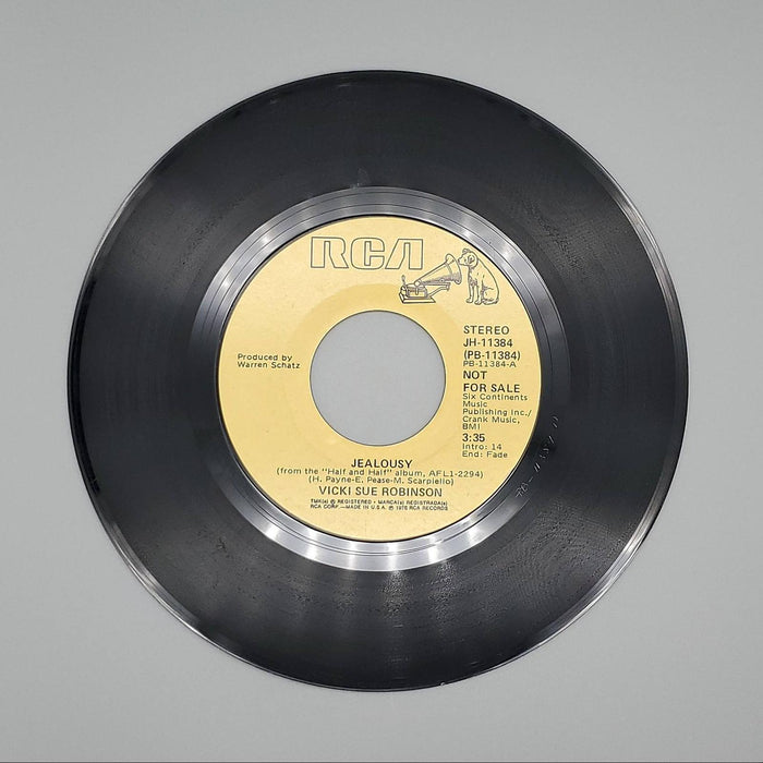 Vicki Sue Robinson Jealousy Single Record RCA 1978 JH-11384 PROMO 1
