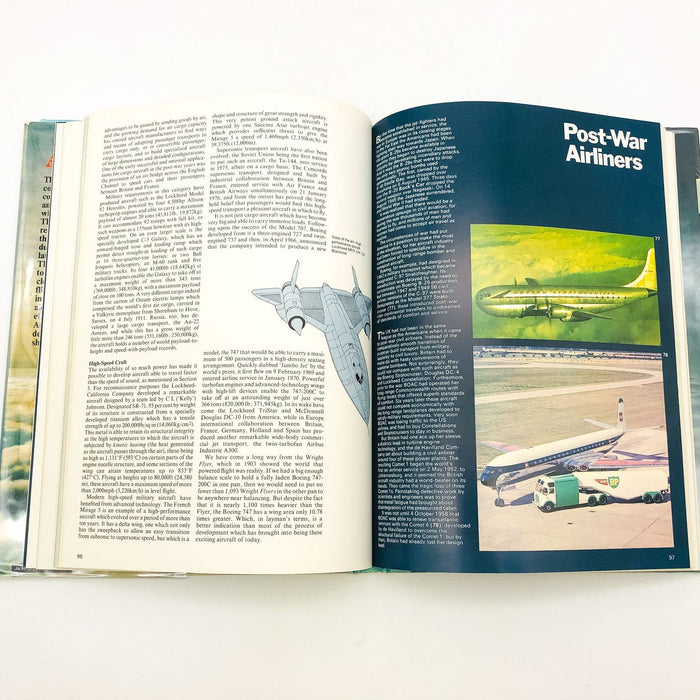 Pictorial History Of Aircraft Hardcover David Mondey 1977 1st Edition Airplanes 9