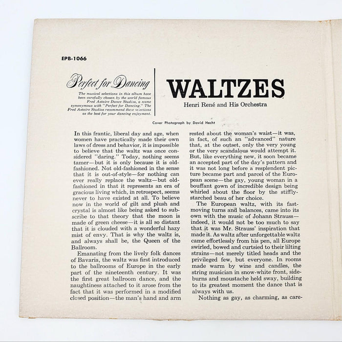 Henri René And His Orchestra Perfect For Dancing-Waltzes 2x EP Record RCA 1954 4