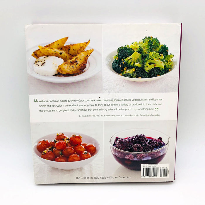 Eating By Color Hardcover Williams Sonoma 2007 Healthy Eating Cookbook Recipes 2