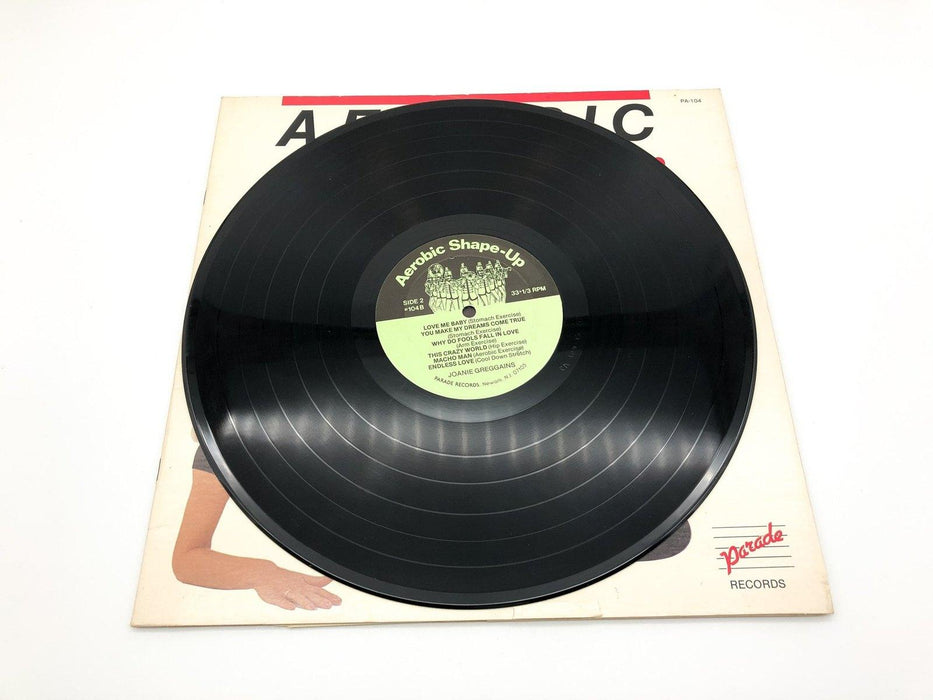 Joanie Greggains Aerobic Shape Up Record 33 RPM LP PA-104 Parade Records 1982 7