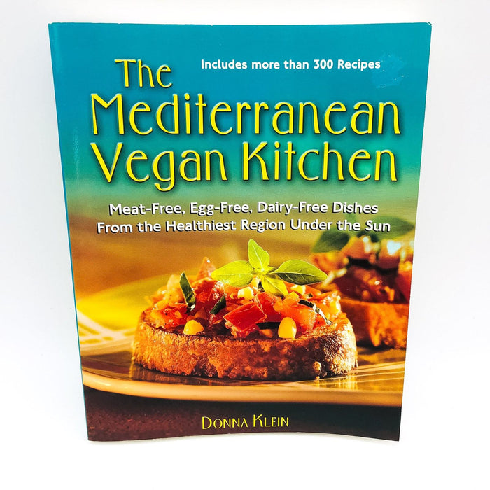 The Mediterranean Vegan Kitchen Paperback Donna Klein 2001 Cookery 1st Edition 1