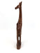 Wooden Giraffe Figurine Sculpture African Safari Hand Carved Teak Tall Thin 14" 4