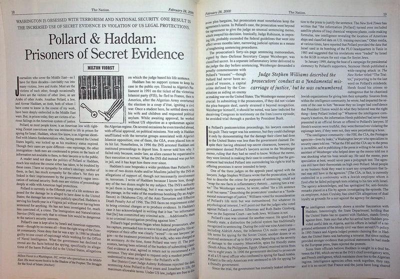 The Nation Magazine Feb 28 2000 The Plutonium Files Austria Paria Among Nations