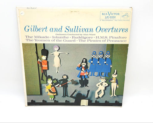 Gilbert & Sullivan Overtures 33 RPM LP Record RCA Victor Red Seal 1959 LM-2302 1