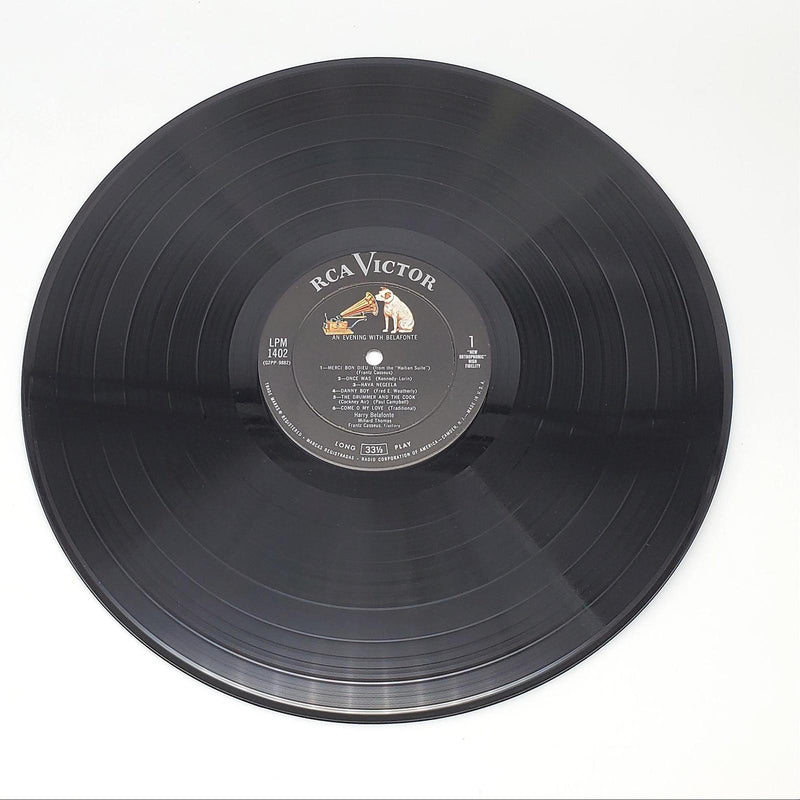 Harry Belafonte An Evening With Belafonte LP Record RCA Victor 1957 LPM-1402 4